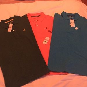 Boys Nautical polo tops